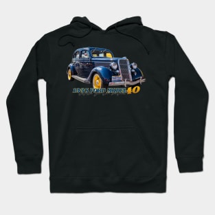 1935 Ford Model 48 Deluxe Fordor Sedan Hoodie